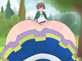 Aqua Wore a skirt that was Too short to seduce Kazuma/Hentai/Cartoon/Parody/God&amp_apos_s Blessing On This Wonderful Wold !